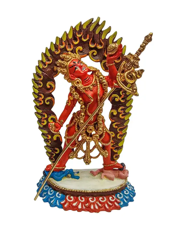 Statue en cuivre de Vajrayogini pour guidance spirituelle