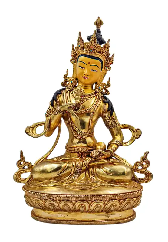 Statue en cuivre de Vajrasattva – Un puissant purificateur de karma