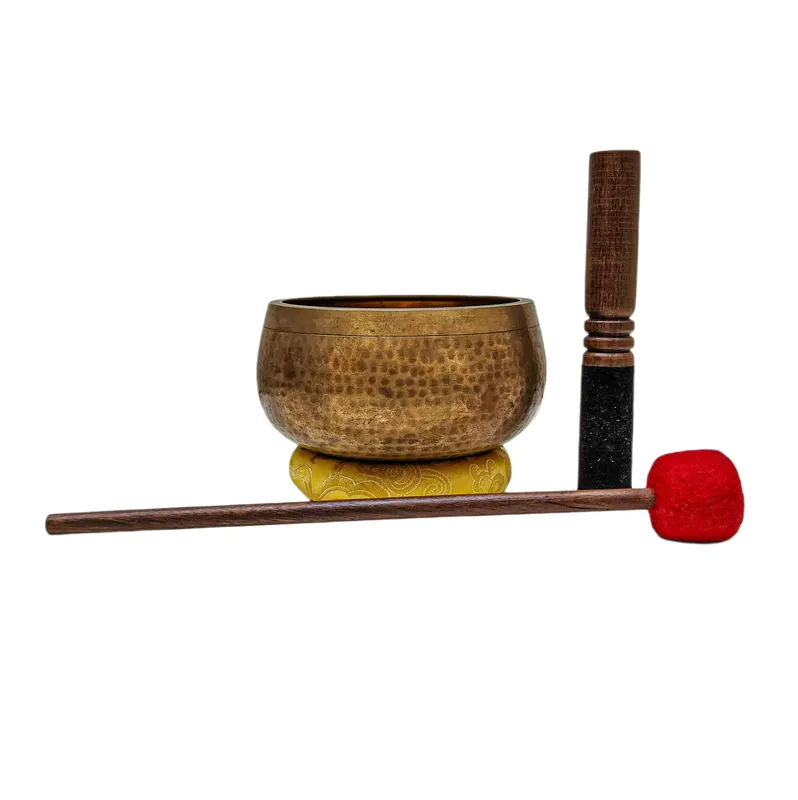 Bol chantant japonais en bronze pour la méditation sonore