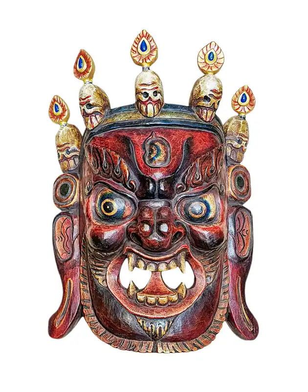 Masque de Shiva Furieux, Gardien de la Puissance et de la Destruction