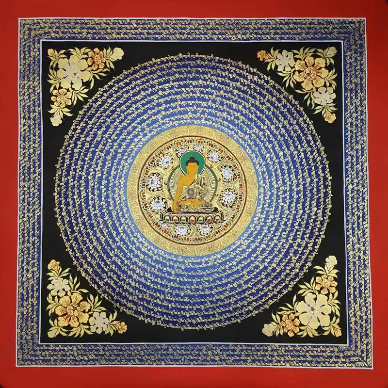 Mantra Mandala de Shakyamuni Bouddha