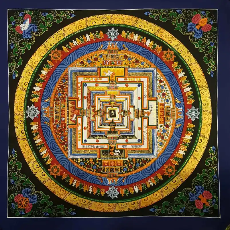 Mandala de méditation Kalachakra