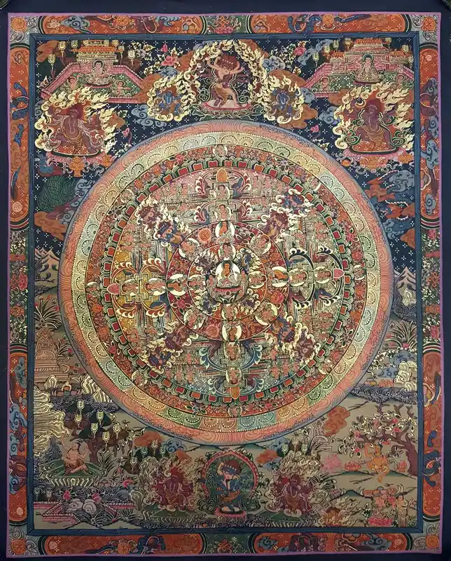 Rituel du Mandala du Bouddha