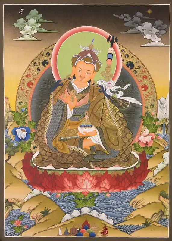 Thangka bouddhiste de Padmasambhava