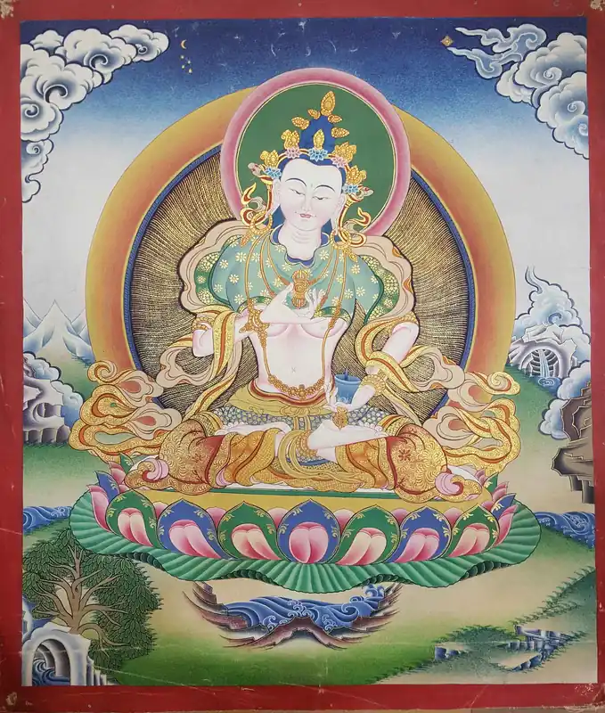 Thangka de Vajrasattva