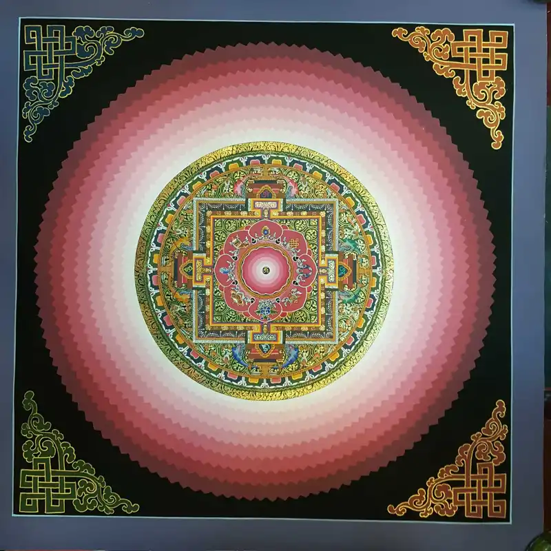 Mandala traditionnel du Lotus