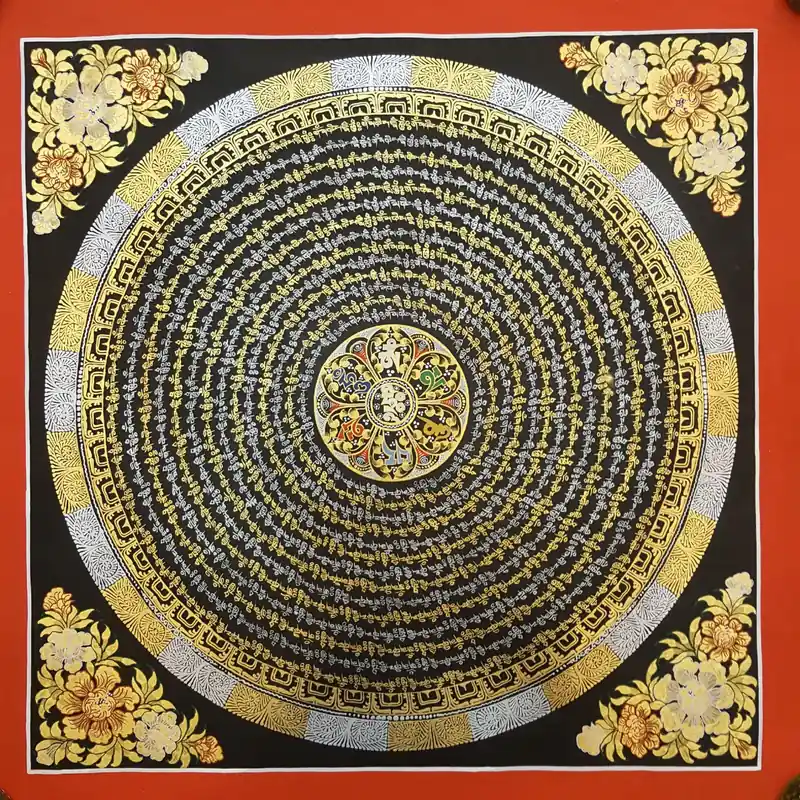 Mantra Mandala dans l’art bouddhiste