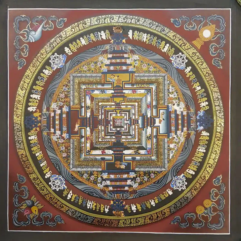 Thangka du Mandala de Kalachakra