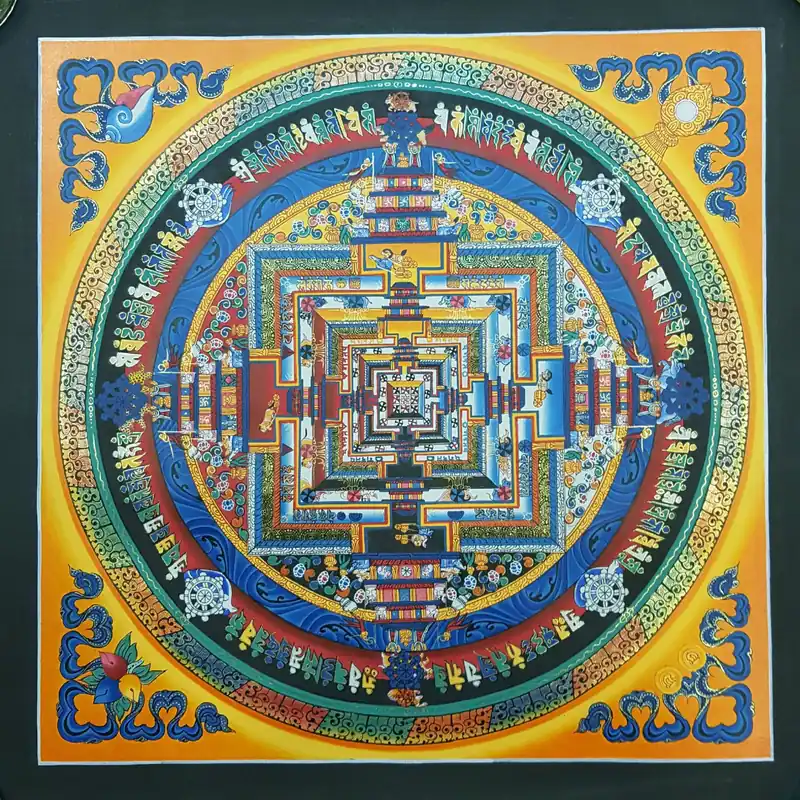 L’art du mandala rituel du Kalachakra