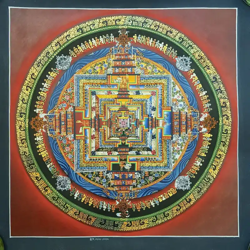 Mandala de méditation Kalachakra