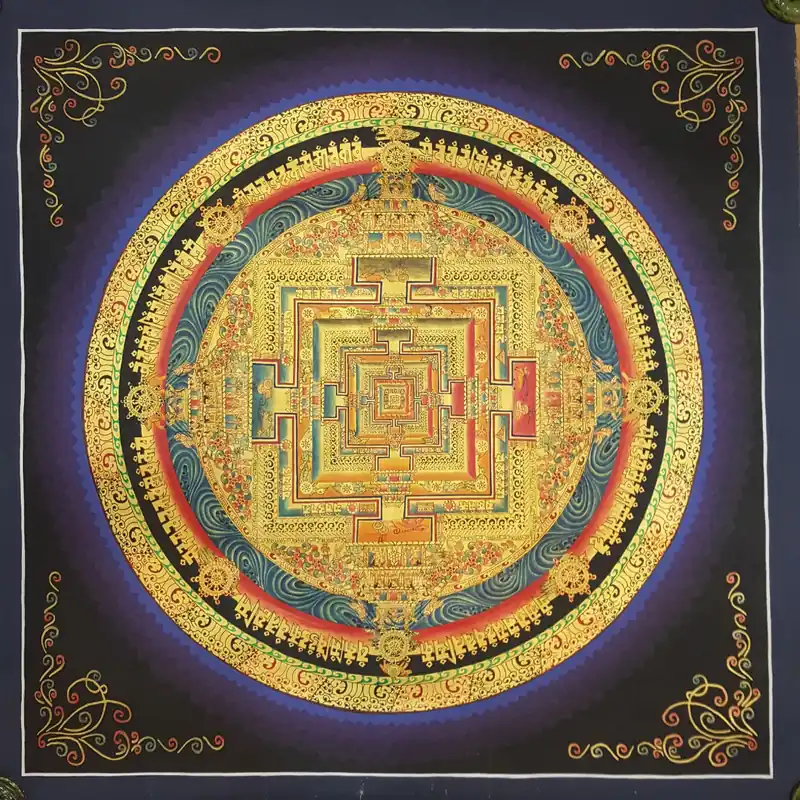 Mandala tibétain du Kalachakra