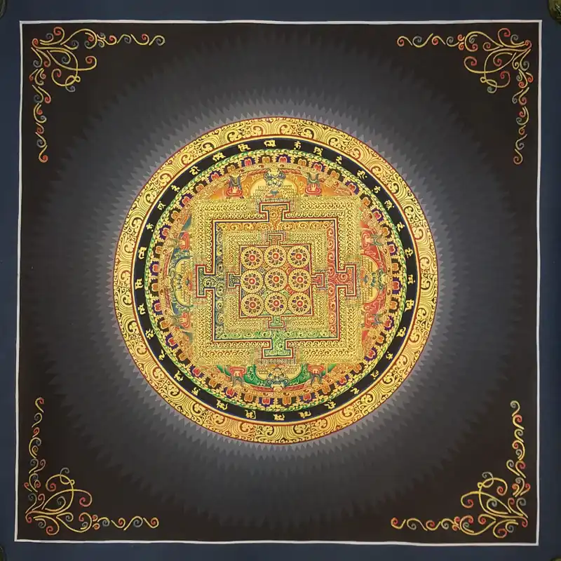 Mandala des Neuf Planètes