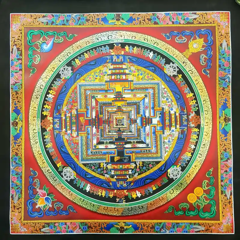 Mandala d’Art Traditionnel Kalachakra