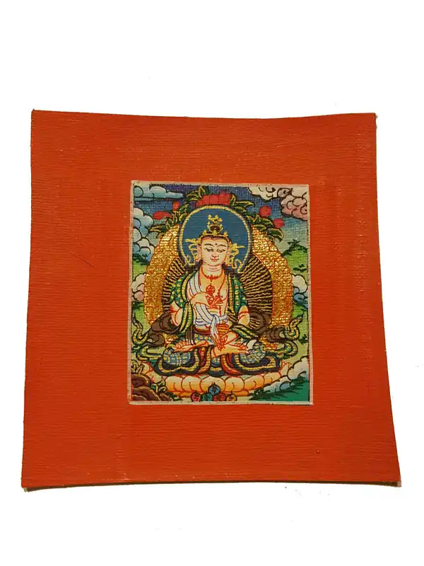 Miniature Thangka de Vajrasattva