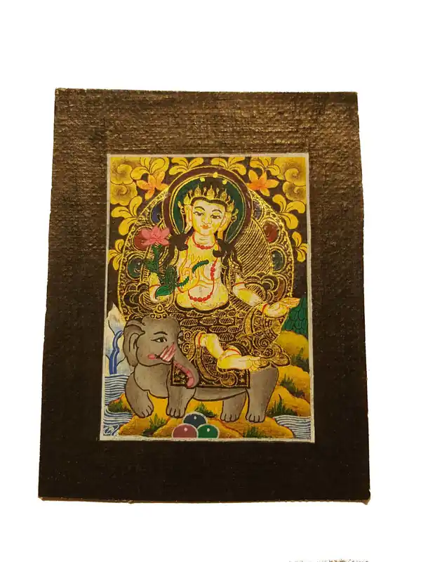 Thangka du Pendentif de Samantabhadra