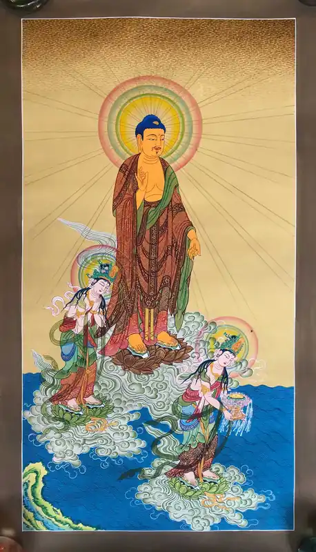 Thangka du Bouddha japonais