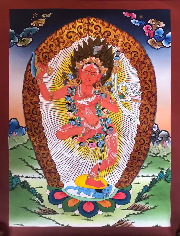 Thangka de Dorje Phagmo