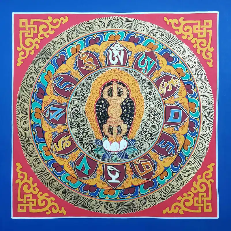 Mandala Vajra tibétain