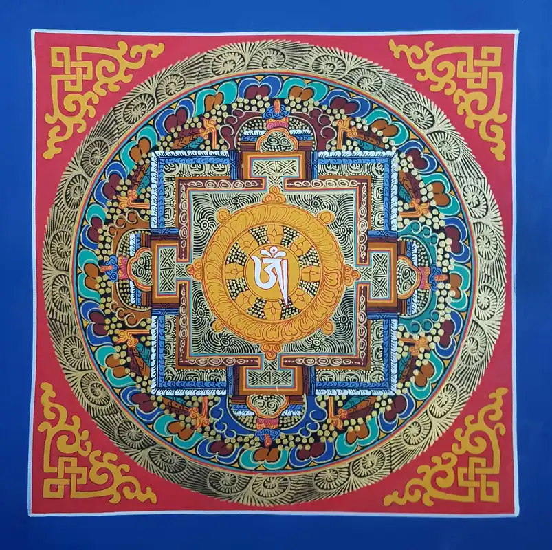 Om Mandala Painting