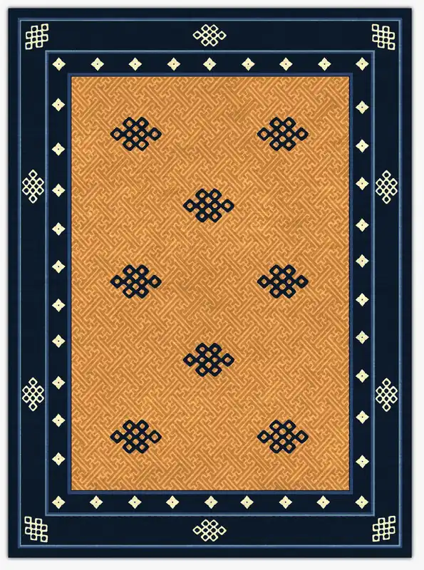 Tapis du nœud sans fin