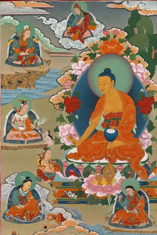 Thangka du Guru Shakya Senge