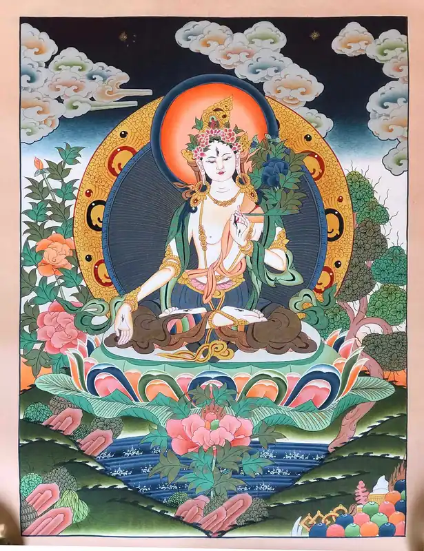 Sita Tara Thangka Art