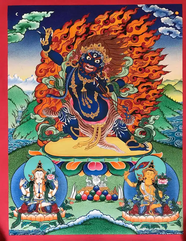 Vajrapani avec Manjushree