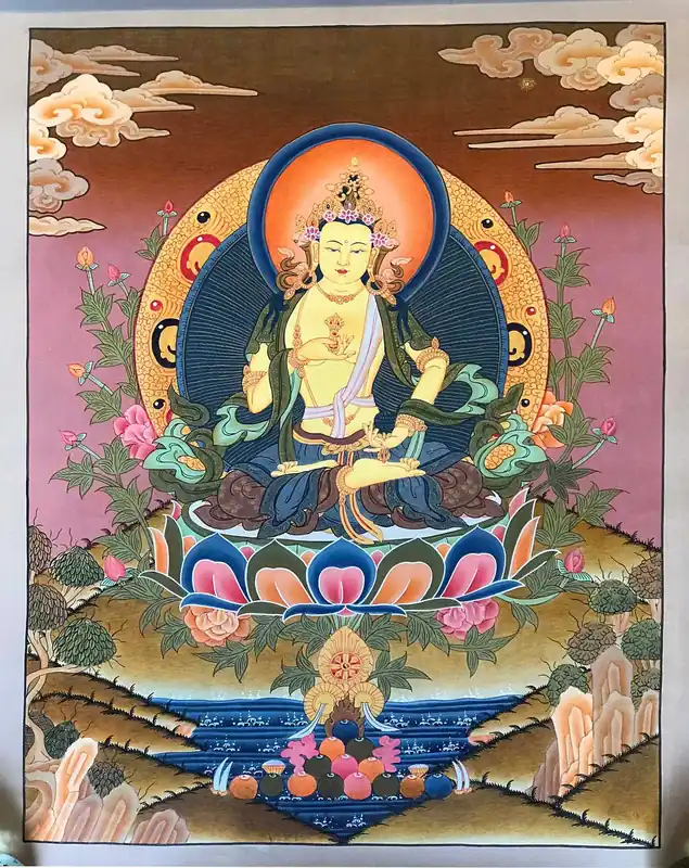 Vajrasattva Traditional Painting Thangka