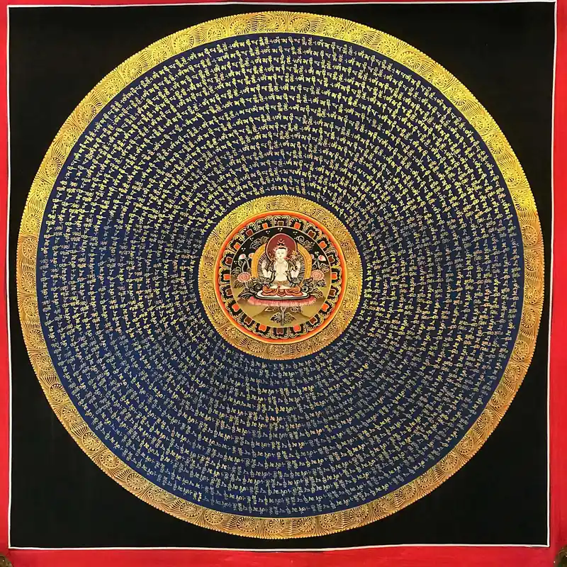 Mantra Mandala de Chenrezig