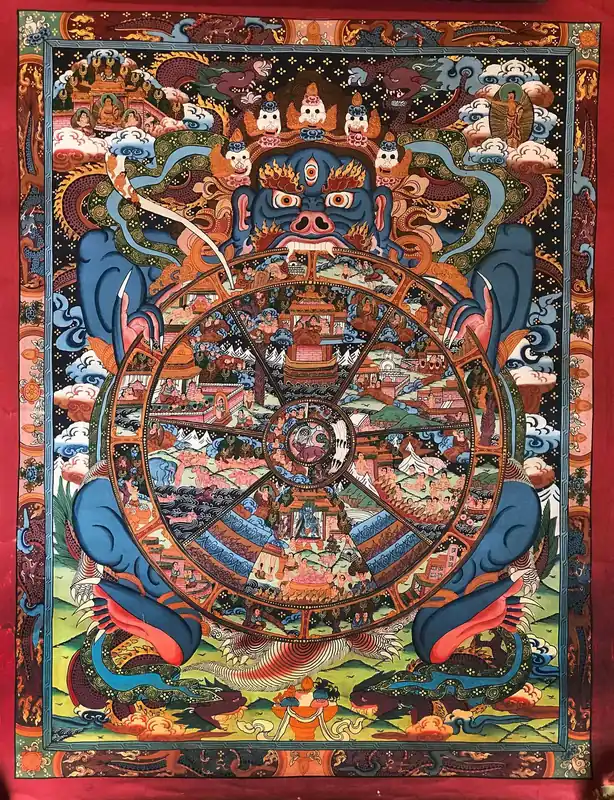 Thangka rituel de Reduk