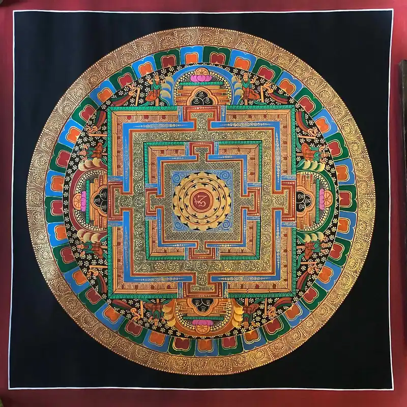 Om Mandala de Mantra Tibétain