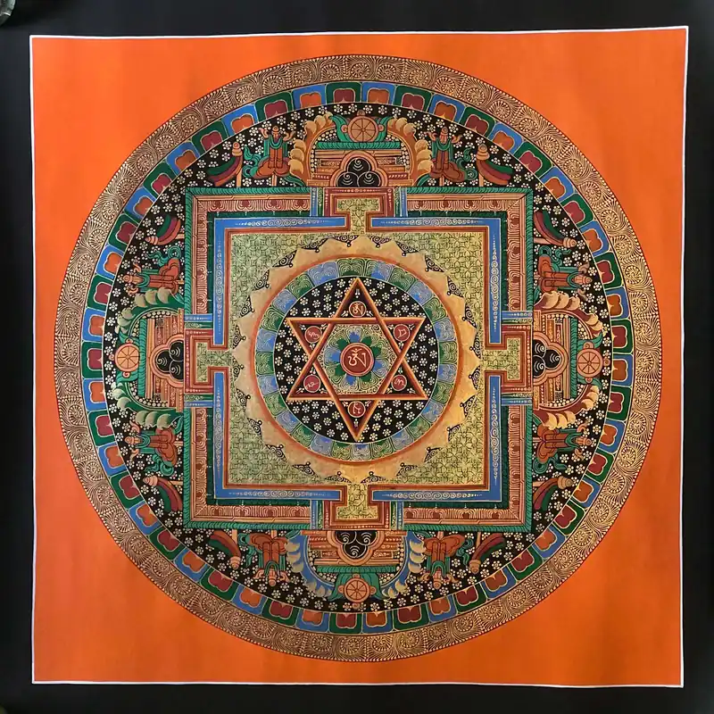 Om Yantra Mandala