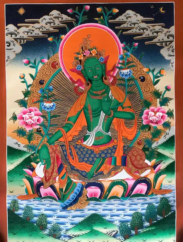 Divinité Sauveuse – Tara Verte