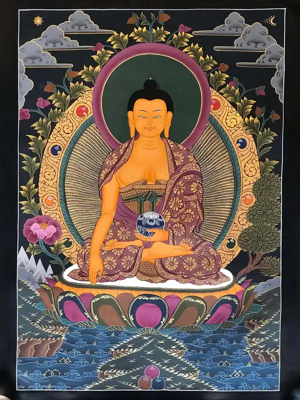 Art bouddhiste du Bouddha Shakyamuni
