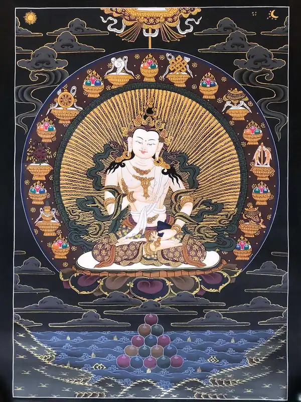 Art tibétain de Vajrasattva