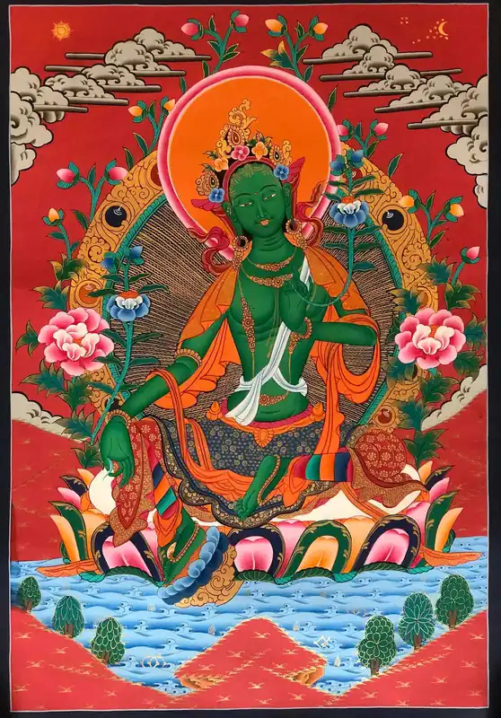 Jeune Divinité – Tara Verte