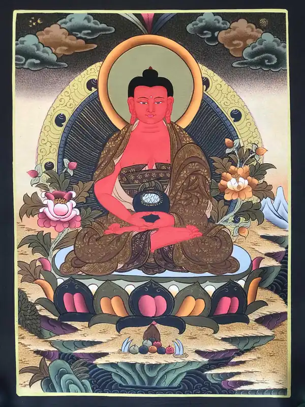Peinture de Bouddha Amitabha