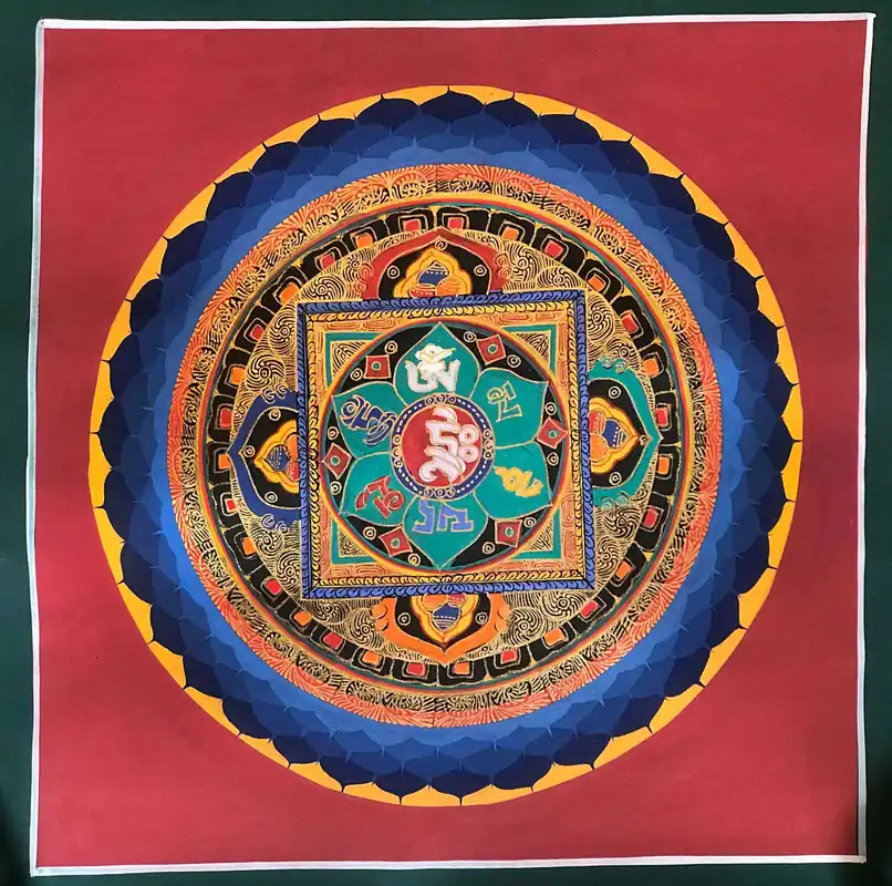 Mandala tibétain