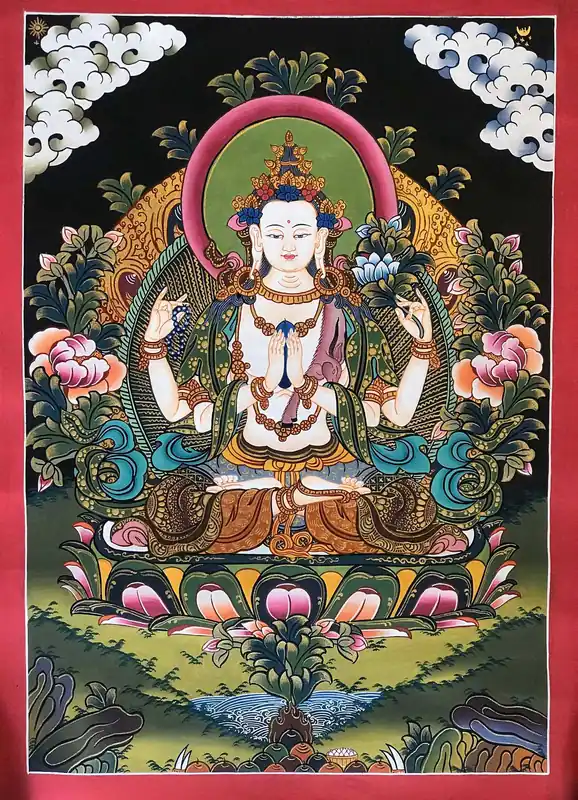 Art rituel de Chenrezig