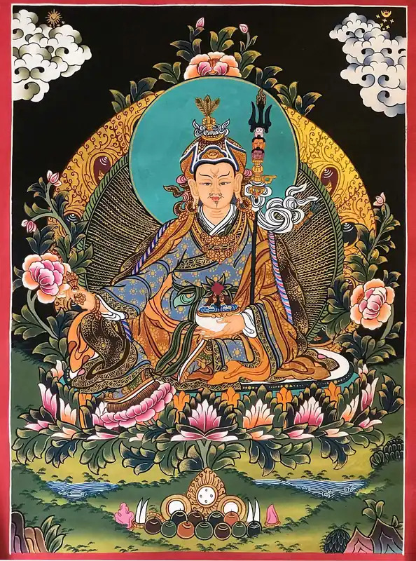 Art tibétain de Padmasambhava