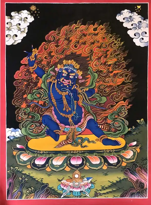 Art bouddhiste de Vajrapani