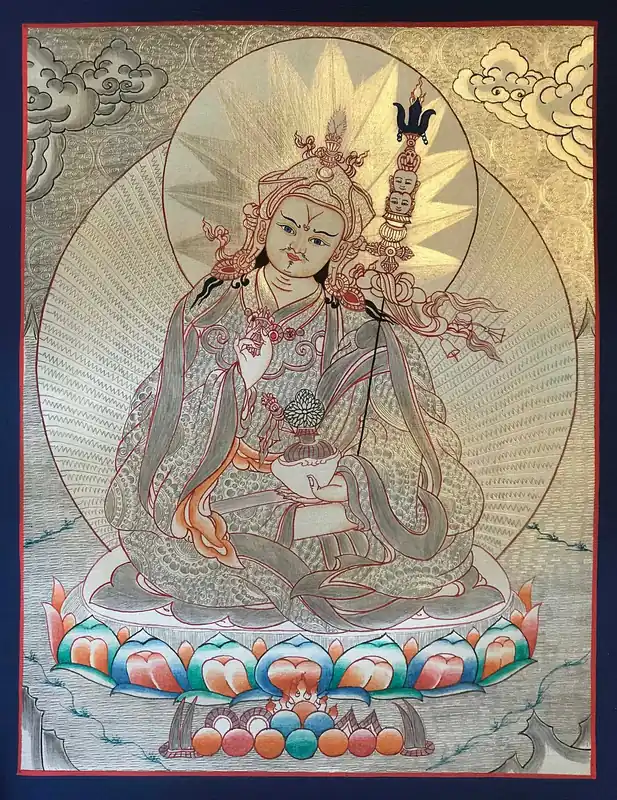 Peinture bouddhiste de Padmasambhava