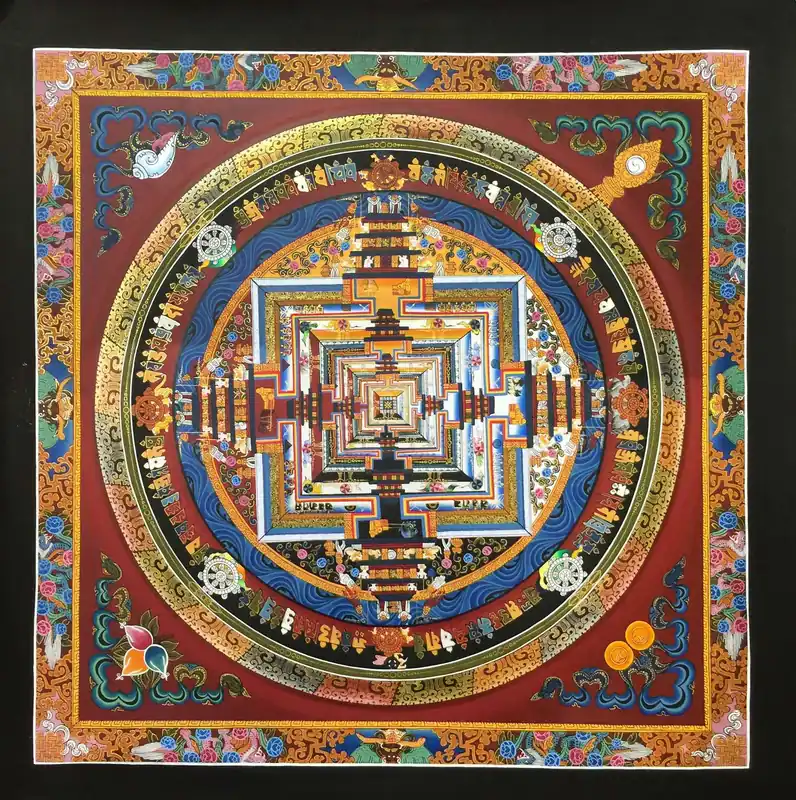 Mandala bouddhiste Kalachakra