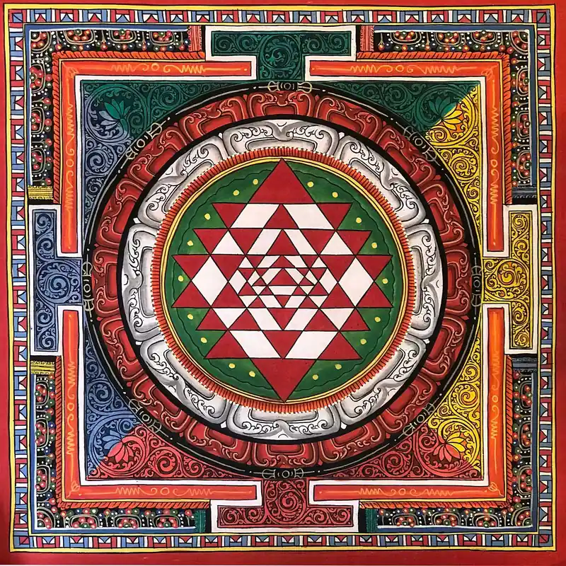 Sri Yantra Mandala – Style Newari