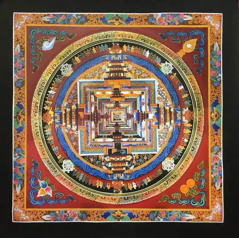 Peinture de méditation Kalachakra