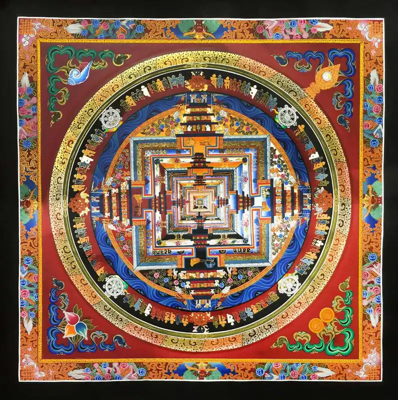 Peinture du Dragon Kalachakra