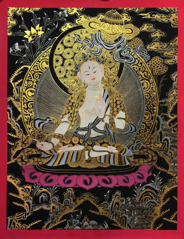 Art de Thangka de Sitatapatra