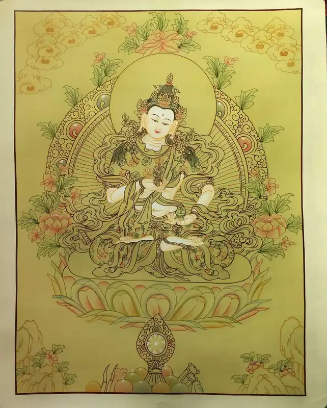 Peinture rituelle de Vajrasattva