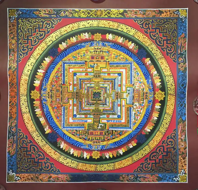 Mandala du Kalachakra – Art Traditionnel