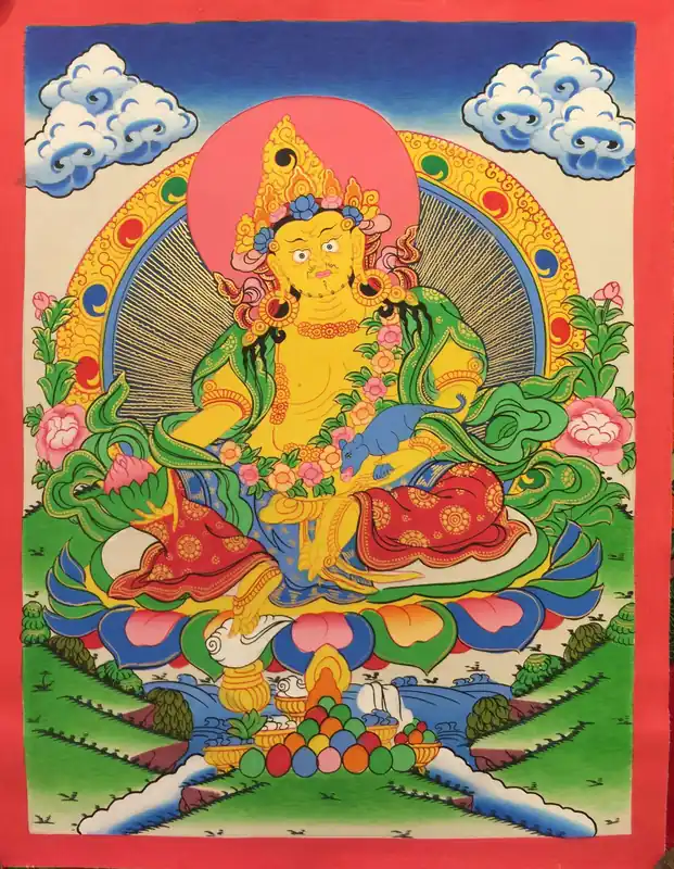 Art traditionnel de peinture de Dzambala